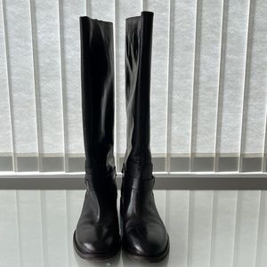 ALDO Brown Leather Riding Boots Sz 7.5